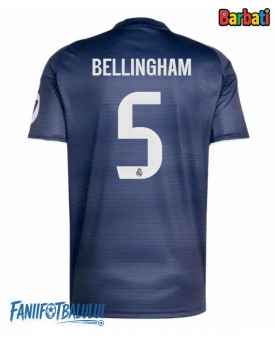 Real Madrid Jude Bellingham #5 Tricou Fotbal Replică 2025-26 Barbati Deplasare